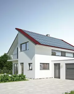 Einfamilienhaus Standard Solar